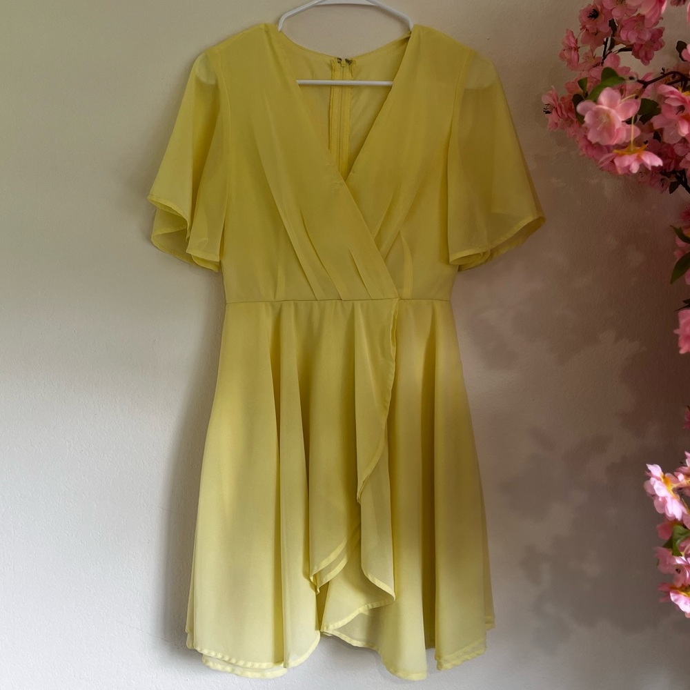 💛 PAPAYA | Medium Yellow Dress 💛